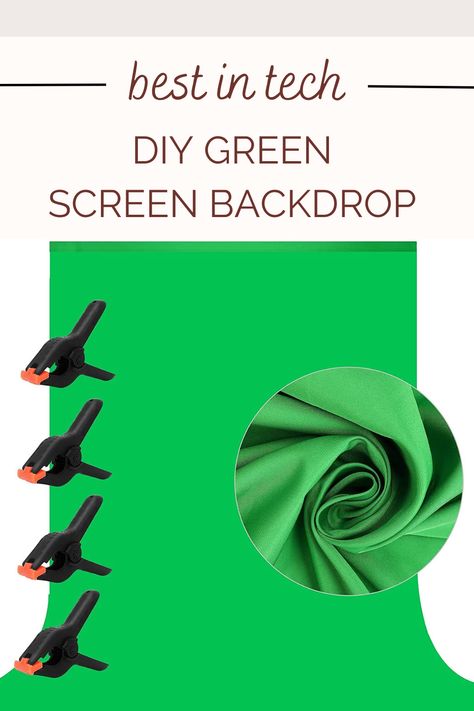 Best DIY Green Screen for Zoom, Photography & More Zoom Meeting Template Green Screen, Green Screen Setup, Free Zoom Virtual Backgrounds, Virtual Background Zoom Room, Green Screen Video Backgrounds Youtube, News Studio Background Green Screen, Green Screen Backdrop, Tech Diy, Green Sheets