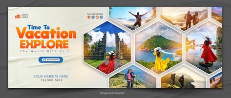 Photoshop Design Ideas, Banner Template Design, Stationery Templates, Business Card Maker, Flyer Maker, Poster Maker, Presentation Template Free, Poster Invitation, Travel Tours