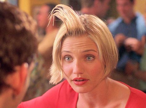 Study Shows Some Romantic Comedies May Perpetuate Stalking Myths There’s Something About Mary, Markie Post, Something About Mary, There's Something About Mary, Hair Clips 90s, Matt Dillon, Kevin Spacey, Mtv Movie Awards, Athletic Hairstyles