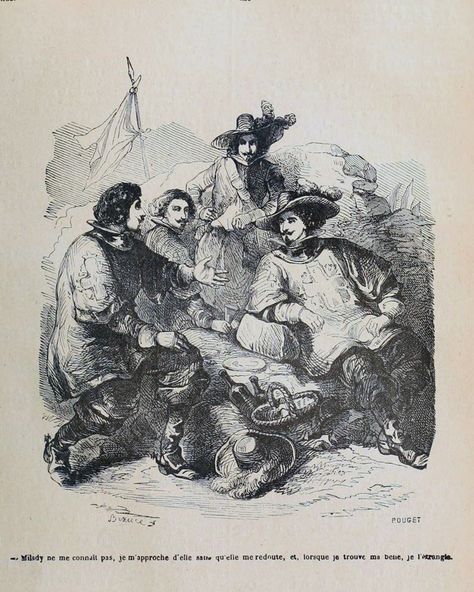 Alexandre Dumas’ Musketeers Picnic | Picnic Wit The Three Musketeers Art, Sardonic Humor, Musketeers Bbc, 3 Musketeers, Alexandre Dumas, Three Musketeers, The Three Musketeers, Literature Art, Penguin Books