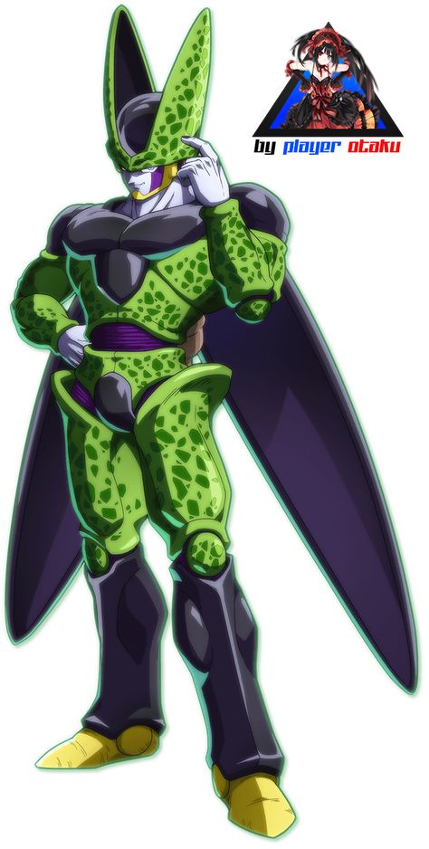 Cell Perfect Form, Semi Perfect Cell, Cell Dragon Ball, Cell Dbz, Buu Dbz, Majin Boo, Ragnarok Anime, Perfect Cell, Dragon Ball Tattoo