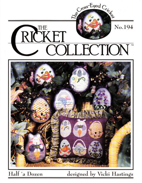 Cricket Collection, Stitch Easter, Mitten Ornaments, Cross Eyed, Prairie Schooler, Stoney Creek, Cross Stitch Books, Cross Stitch Finishing, Easter Cross