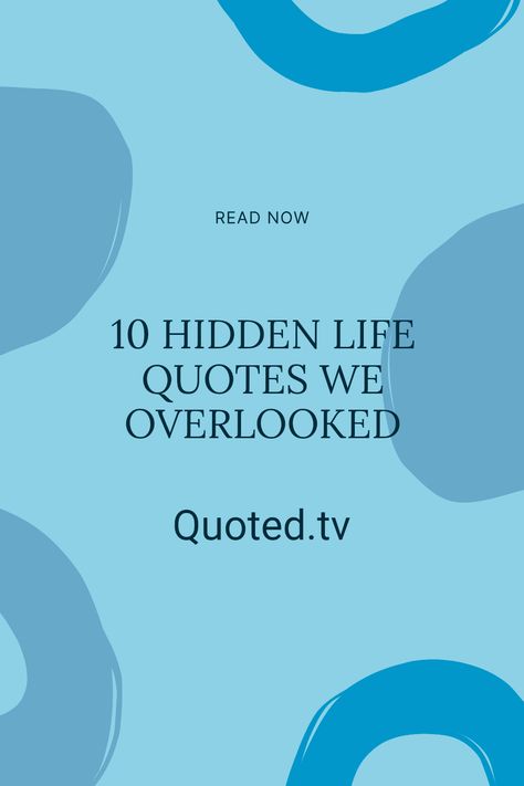 Life is full of surprises and wisdom waiting to be discovered! Here are 10 deep and inspiring quotes about life that many people tend to overlook. From the whispers of philosophers to poignant insights from everyday experiences, these quotes are perfect for inspiring reflection and sparking conversation. Dive into rich meanings that can shift your perspective and help you appreciate the little things in life. These quotes can serve as comforting reminders or be shared as inspiration with others Deep Philosophical Quotes, Deep Meaning Quotes, Deep Quotes About Life, Rich Quotes, Habit Quotes, Self Fulfilling Prophecy, Tapestry Woven, Feeling Discouraged, Meant To Be Quotes