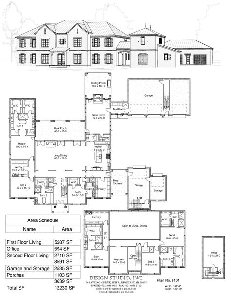 Listings | Design Studio Luxury Studio Apartment Floor Plans, Huge House Floor Plans, Studio House Plans, Luxury Floor Plans, Mudroom Laundry, Studio House, Ranch Style House, Mansion Floor Plan, Mountain House Plans