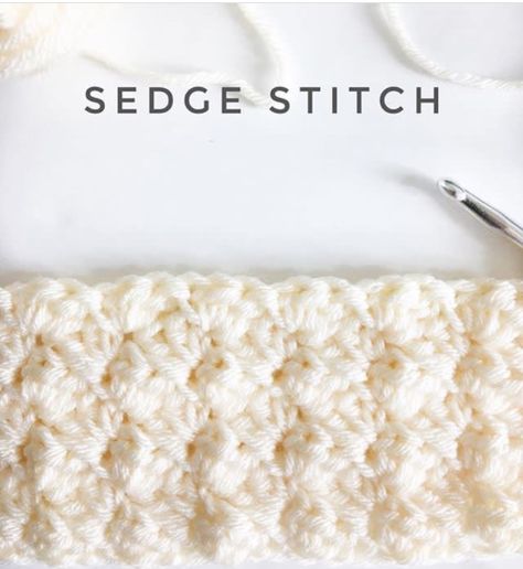 Sedge Stitch, Daisy Farm Crafts, Beginning Crochet, Daisy Farm, Farm Crafts, Crochet Daisy, Manta Crochet, Knitting Needle, Crochet Stitches Tutorial