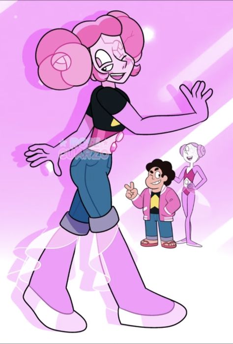 Steven Universe Fan Fusions, Steven Universe Fusion, Steven Universe Ships, Steven Universe Oc, Peridot Steven Universe, Steven Universe Anime, Poppy Drawing, Steven Universe Au, Steven Universe Characters