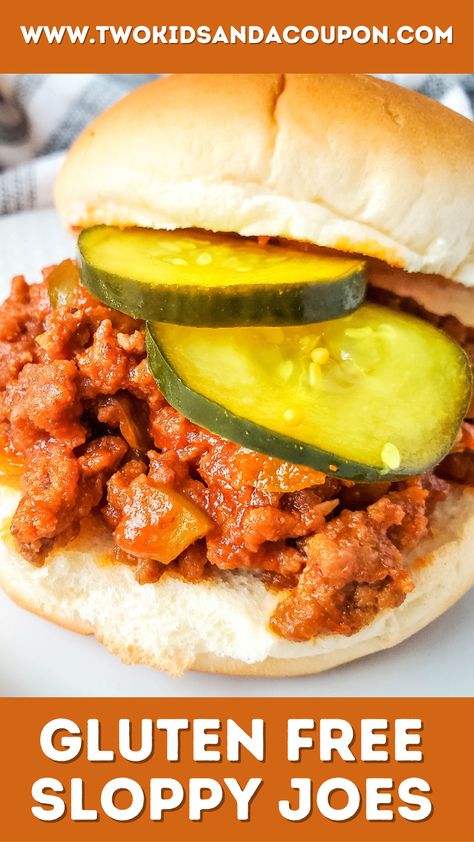 Spicy Sloppy Joe Recipe, Gluten Free Sloppy Joes, Spicy Sloppy Joes, Parmesan Truffle Fries, Loaded Tater Tots, Parmesan Green Beans, Joe Recipe, Fried Green Beans, Mustard Pickles