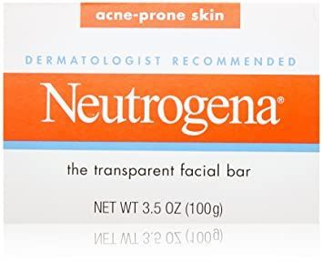 Neutrogena Transparent Facial Bars, Acne-Prone Skin Formula, 3.5 Ounce (Pack of 8) Acne Brand, Facial Bar, Acne Face Wash, Salicylic Acid Acne, Acne Control, Facial Soap, Face Acne, Acne Blemishes, Dermatologist Recommended