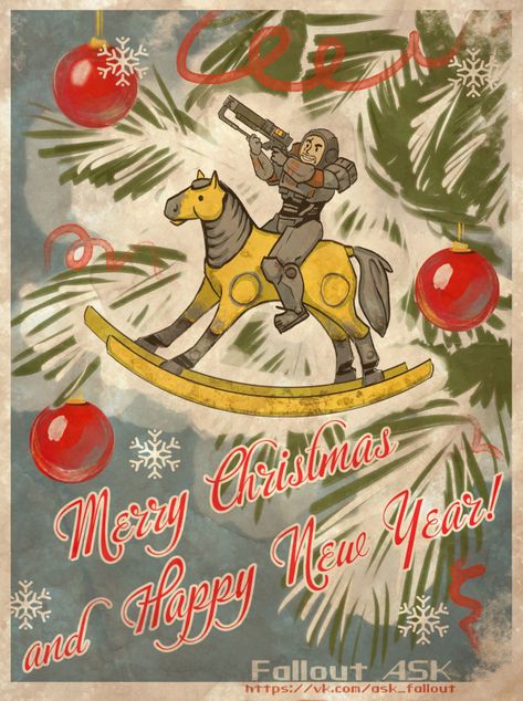 gronnulv Fallout Christmas, The Fallout Wallpaper Movie, Fallout 4 Valentine, Fallout 4 Wallpapers, Fallout 4 In Game Posters, Fallout New Vegas Poster, Fallout Wallpaper, Futurama, Merry Christmas And Happy New Year