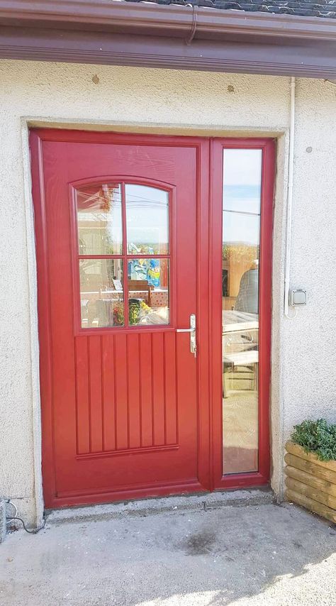 Palladio Composite Doors by Murphy Larkin Palladio Doors, Red Doors, Composite Doors, Red Door, Front Doors, Front Door, Garage Doors, Doors, Outdoor Decor