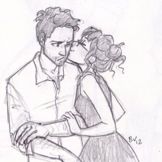 Nick and Jess! Drawing by burdge Burdge Art, Fandom Style, Character Design Cartoon, Sketches Of Love, Drawing Hands, Couple Sketch, Cute Couple Drawings, Arte Fantasy, Couple Drawings