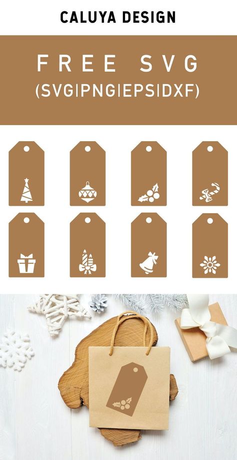 Gift Tag Svg, Free Christmas Tags, Caluya Design, Free Printable Clip Art, Christmas Gift Tags Free, Printable Clip Art, How To Make Planner, Free Christmas Gifts, Free Tag