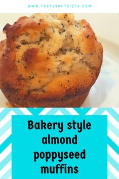 Poppy Muffins Recipe, Best Almond Poppyseed Muffins, Almond Coconut Muffins, Homemade Poppyseed Muffins, Almond Poppyseed Cookies, Almond Poppyseed Cupcakes, Almond Poppyseed Scones, Almond Muffins Recipes, Poppyseed Muffin Recipe