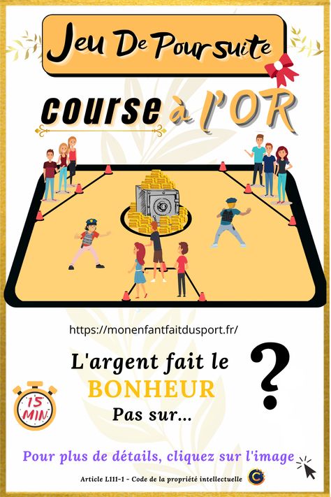 La course à l’or est un jeu de poursuite collectif qui se pratique aussi bien en extérieur qu’en intérieur. Le but ? Courir et ramasser plus de lingots d’or que l’équipe adverse. Ce jeu peut-être joué en échauffement avant une séance de sport avec des enfants. Thailand Activities, Sports Halloween, Physical Activities For Kids, Gym Games, Physical Education Games, Swimming Activities, Beach Adventure, Beach Activities, Pac Man