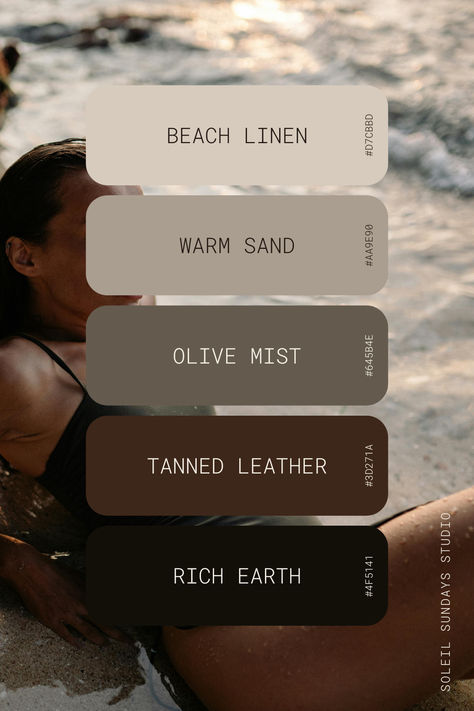 Summer brings to mind vibrant sunsets, cool ocean waves, and lush green gardens. But who says summer colors can’t be sophisticated too? If you’re looking to give your brand a fresh, refined look this season, you’re in the right place! I’ve put together seven stunning color palettes that capture the essence of summer while keeping things classy and professional. Timeless Colors Palette, Classy Colors Palette, Fresh Color Palette Colour Schemes, Color Palette Layout Design, Soft Neutrals Color Palette, Sophisticated Brand Color Palette, Vintage Beach Color Palette, Classy Colour Palette, Sophisticated Colour Palette