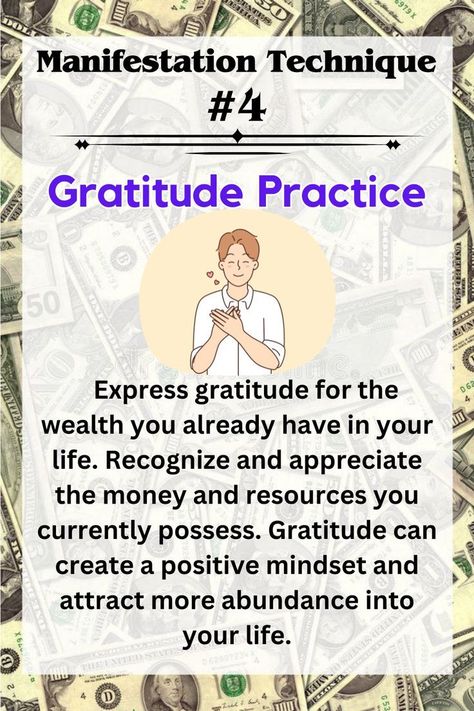 manifestation technique Money Gratitude, Spirituality Journey, Manifestation Books, Lettering Journal, Visualization Manifestation, Manifestation Methods, Money Law Of Attraction, Attracting Money, Gratitude Practice