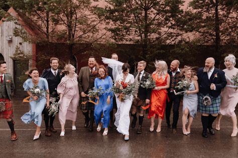 Mismatched Wedding Party, Unique Small Wedding, Druid Wedding, Mismatched Groomsmen, Swan Photography, Alternative Wedding Venue, Soft Tulle Veil, Wedding Jitters, Small Wedding Party