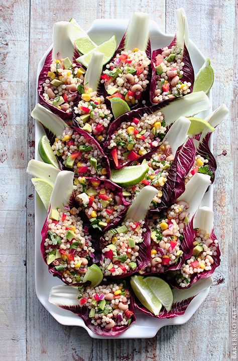 Salad Presentation, Couscous Salad Recipes, Plating Ideas, Cowboy Caviar, Couscous Salad, Cous Cous, Slow Food, Couscous, I Love Food