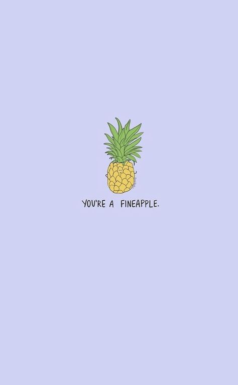 Pineapple Aesthetic, Cute Pineapple Wallpaper, Cute Images For Wallpaper, Pineapple Wallpaper, Iphone Wallpaper Winter, Cute Pineapple, 패턴 배경화면, Free Phone Wallpaper, Wallpaper Tumblr