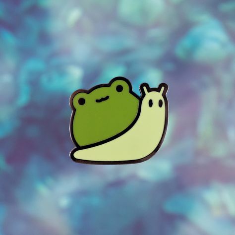 Frog Snail Enamel Pin Being Extra, Cute Animal Quotes, Frog Wallpaper, Frog Drawing, Cute Funny Cartoons, Silly Cats Pictures, Frog Art, Cute Animal Drawings Kawaii, Cute Animals Images