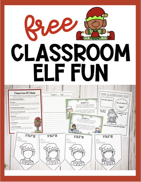 Screen Shot 2018-12-06 at 9.26.59 PM Kindergarten Kindness, Classroom Elf, Elf Writing, Kindness Elves, Elf Notes, School Holiday Activities, School Holiday, Student Created, Easy Ideas