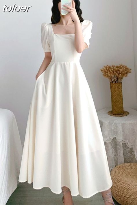 Confirmation Dresses White Long, Confirmation Dresses White, Confirmation Dresses, Long White Dress, Elegant Dresses Long, White Dress, Coral, Dresses, White