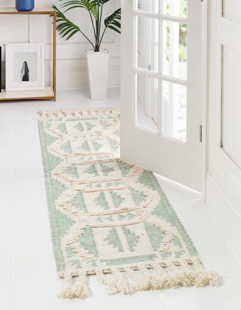 All Modern Rugs, Modern Kilim, Vintage Persian Rug, Unique Loom, Runner Rugs, Wool Runner Rug, Wool Runners, White Rug, Cool Rugs