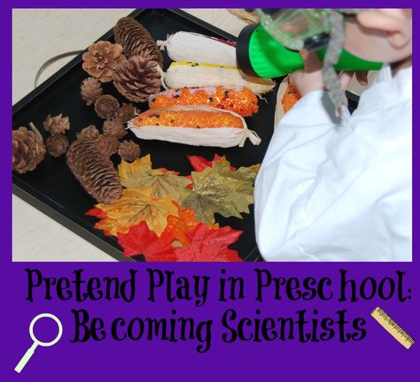 30+ Science Explorations to ENGAGE Preschoolers in ACTIVE Learning! Scientist Preschool, Play For Kindergarten, Great Scientists, Preschool Play, Active Learning, Science Activities For Kids, Preschool Themes, Learning Science, Gross Motor