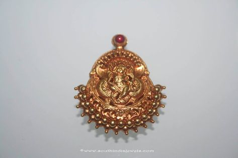 Gold Antique Pendant From Prakruthi Nagaram Pendant, Gold Antique Pendant, South Jewellery, Gold Layered Necklace, Gold Pendent, Gold Temple Jewellery, Bride Jewelry Set, Gold Pearl Jewelry, Gold Jewelry Outfits