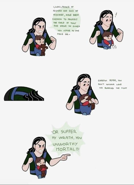 Marvel Comics Funny, Superfamily Avengers, Marvel Headcanon, Loki Fanart, Marvel Fan Art, Book Writing Inspiration, Marvel Avengers Funny, Avengers Memes, Loki Marvel