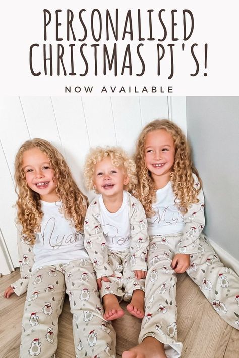 From personalised family Christmas pyjamas, to stockings, santa sacks, teddy bears and much more, we are here to provide you with the best personalised Christmas gift inspo! Personalised Christmas gifts Personalised Christmas pyjamas Matching family Christmas pyjamas Christmas gift inspiration Christmas gift ideas Pyjamas Christmas, Personalised Christmas Gifts, Personalized Christmas Pajamas, Personalised Pyjamas, Baby's First Christmas Gifts, Christmas Gift Inspiration, Christmas Pyjamas, Santa Sacks, Christmas Pajamas Kids