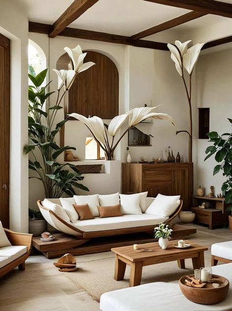 Artisan & Blooms Home Decor Hawaiian Interior Design, Colorful Room Decor, Tropical Interior, Beach House Living Room, White Lily, Living Room Design Decor, House Outside Design, Home Design Living Room, Decor Trends