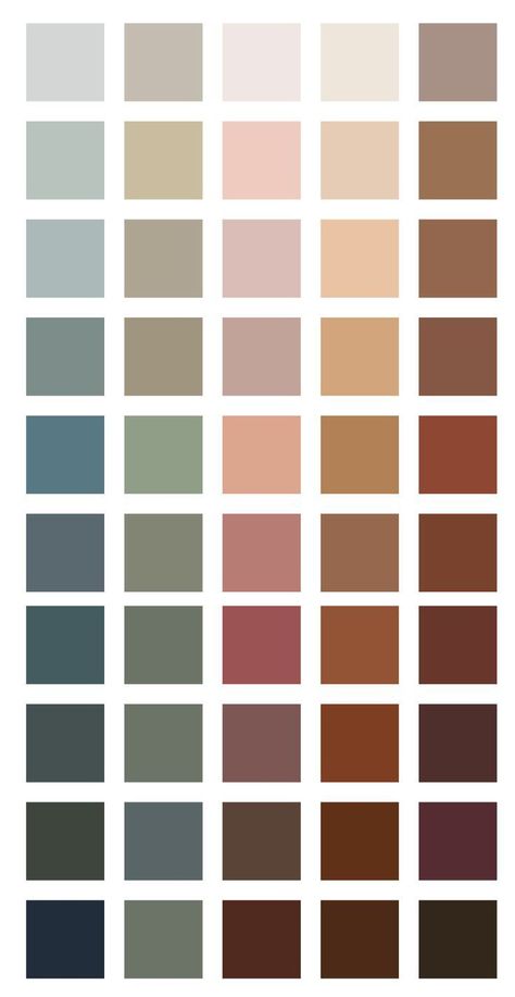 Earth Tone Color Palette, Color Design Inspiration, Earth Tone Color, House Color Palettes, Curated Home, Color Schemes Colour Palettes, Color Palate, Home Space, Color Palette Design