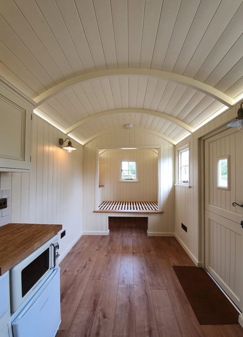 The Luxury Specification of your Shepherds Hut Shepherd Hut Interiors, Shepherds Hut Plans, Shepherds Hut Interior Ideas, Shepherds Hut Interior, Shepard Hut Interior, Shepherd's Hut Interior, Shepherds Hut Sofa Bed, Inside Shepherds Hut, Shepherd’s Hut