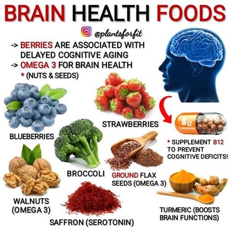 Foods That Improve Memory, Brain Foods, Brain Healthy Foods, Brain Boosting Foods, Heart And Brain, Power Foods, Healthy Brain, Brain Food, Healing Food