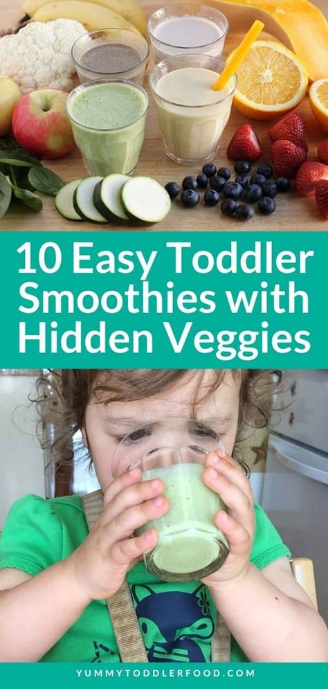 Healthy Smoothies For Toddlers, Toddler Puree Recipes, Toddler Smoothies Picky Eaters, Toddler Smoothie Recipes, Constipation Smoothie, Baby Smoothies, Blw Recipes, Toddler Smoothies, Lunch Saludable