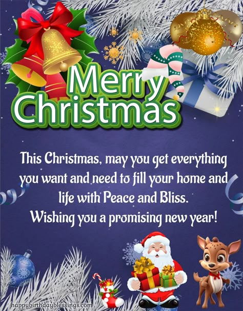 Merry Christmas Wishes and Short Messages for Loved Ones Prayers For A Friend, Christmas Quotes Short, Prayers Short, Messages For Loved Ones, Religious Christmas Quotes, Friend Christmas Card, Christmas Prayers, Special Friendship Quotes, Birthday Wishes For Kids