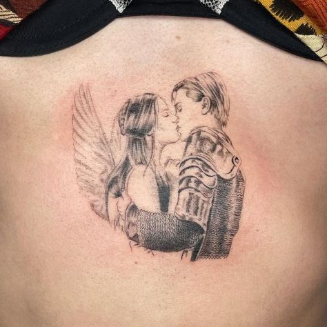 Romeo And Juliet 1996 Tattoo, Romeo And Juliet Tattoo Ideas, Romeo And Juliet Tattoo, Romeo Tattoo, Juliet Tattoo, Tattoos 2023, Tattoo 2023, Movie Tattoos, Books Open