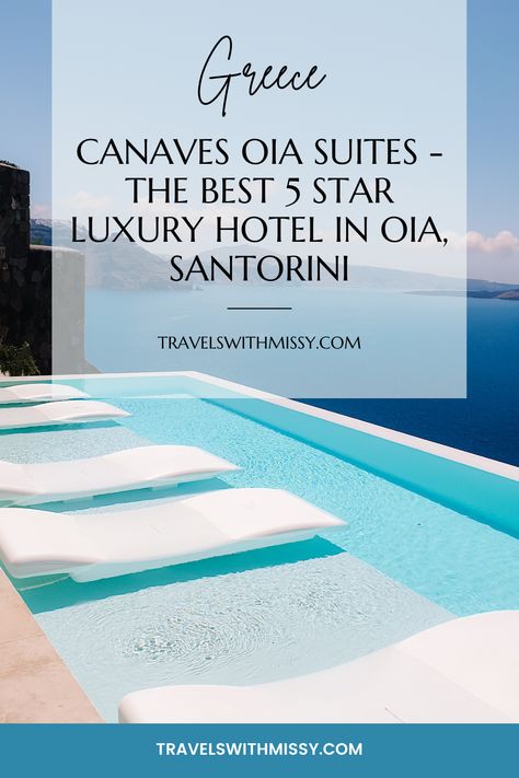 Experience luxury at its finest at Canaves Oia Suites in the breathtaking town of Oia, Santorini. Immerse yourself in breathtaking views, top-notch amenities, and unparalleled comfort at one of the island's most prestigious luxury hotels. Book now and create unforgettable memories at Canaves Oia Suites. Greece Itinerary, Greek Vacation, Treehouse Hotel, Mediterranean Travel, Santorini Hotels, Greece Travel Guide, Oia Santorini, Travel Greece, South Tyrol