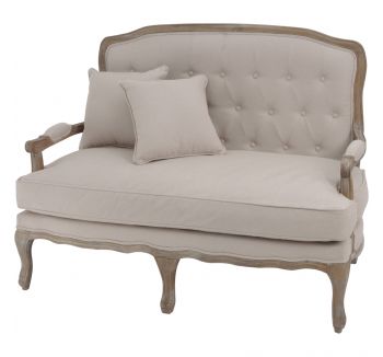 Cream Linen Button Back French Sofa Carving Sofa Design, French Living Room Furniture, French Style Sofa, French Provencial, Shabby Chic Bedroom Furniture, Victorian Sofa, French Living Rooms, French Sofa, French Living