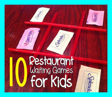 10 games to play while you're waiting with your kid for the food to arrive.  Some unique options here. Games To Play With Kids, Kid Friendly Restaurants, Repeat Crafter Me, Christmas Outfits, Juggling, Craft Activities For Kids, Business For Kids, Future Kids, Travel With Kids