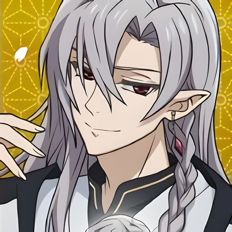 Owari No Seraph Fanart, Ferid Bathory Icon, Owari No Seraph Ferid, Owari No Seraph Icons, Ferid Bathory, Mikaela Hyakuya, Seraph Of The End, Halloween Icons, Owari No Seraph