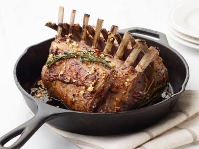 Skillet-Roasted Lamb Chops Recipe | Scott Conant | Food Network Roasted Lamb Chops, Scott Conant, Rich Beef Stew, Balsamic Glaze Recipes, Lamb Chop Recipes, Rack Of Lamb, Pork Loin Roast, Lamb Roast, Chops Recipe