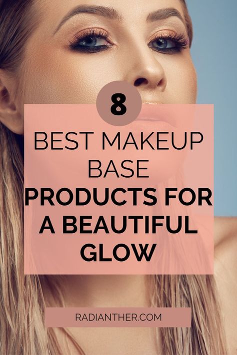 Looking to spice up your natural makeup and bring your glow to the next level? These base natural glowy makeup products will give you best instant glow from within! #naturalmakeup #glowup #naturalglowymakeup #dewymakeup Best Makeup Base, Glowy Makeup Products, Base Makeup Products, Glow Makeup, Natural Glowy Makeup, Dewy Makeup, Makeup Mistakes, Base Makeup, Glowing Makeup