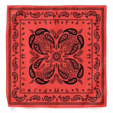 Orange Bandana, Yellow Bandana, Cool Bandanas, Bandanas Men, Paisley Bandana, Bandana Design, Bandana Styles, Black And Orange, Orange Background