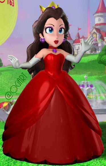 Super Mario Bros Games, Super Mario Princess, Nintendo Princess, Super Mario Galaxy, Princesa Peach, Girl Red Dress, Super Mario Art, Mario Art, Cellphone Wallpaper