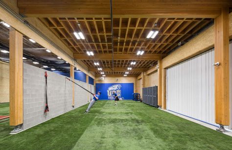 The new UBC Baseball Indoor Training Centre (ITC) is a 13,000 square foot state-of-the art training facility located on UBC’s Point Grey Campus. It provides ... Baseball Facility, Grey Campus, Physio Clinic, Indoor Batting Cage, Sports Training Facility, Homemade Gym, Gym Designs, Private Gym, Baseball Camp