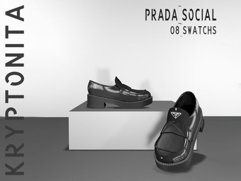 Kryptonita Peach (@kryptonita) / SimsDomination Best Sneakers For Men, Mods Sims 4, Sims 4 Men Clothing, Men Shoes Casual, Sims 4 Tattoos, Prada Loafers, Cc Shoes, Sims 4 Cc Shoes, Sims 4 Download