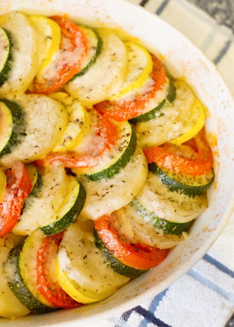 Healthy Holiday Dinner, Vegetable Tian, Squash Bake, Zucchini Tomato, Baked Squash, Strawberry Tart, Baked Tomatoes, Delicious Thanksgiving, Thanksgiving Sides