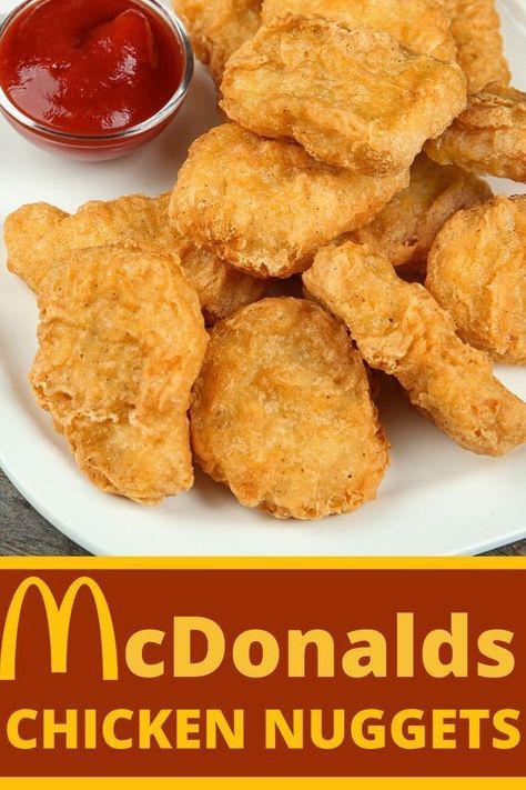 Mcdonalds Copycat Recipes, Mcdonalds Recipes, Mcdonalds Chicken, Free Mcdonalds, Mcdonalds Gift Card, Chicken Nugget Recipes, Nuggets Recipe, Copykat Recipes, Copycat Restaurant Recipes